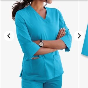 Buttersoft 3/4 Sleeve Scrub Top